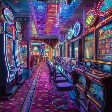 Koleksi permainan Push Gaming dengan antarmuka modern dan fitur bonus di v77 slot